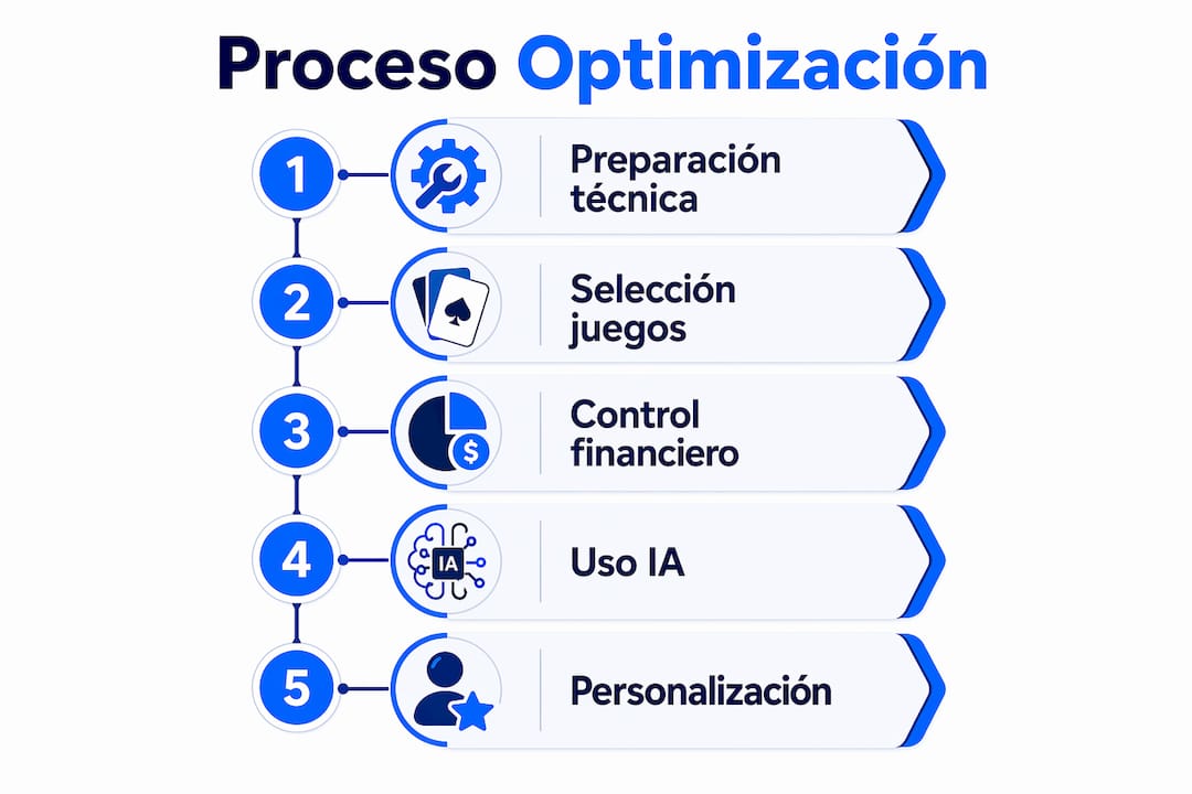 Guía visual para mejorar la experiencia en casinos en vivo