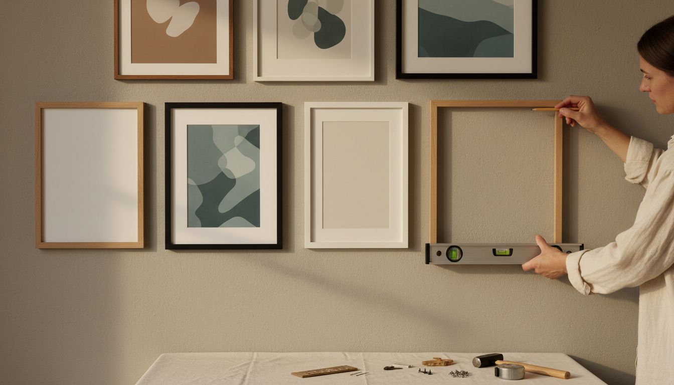 Kunstwerk Aufhängung Detail