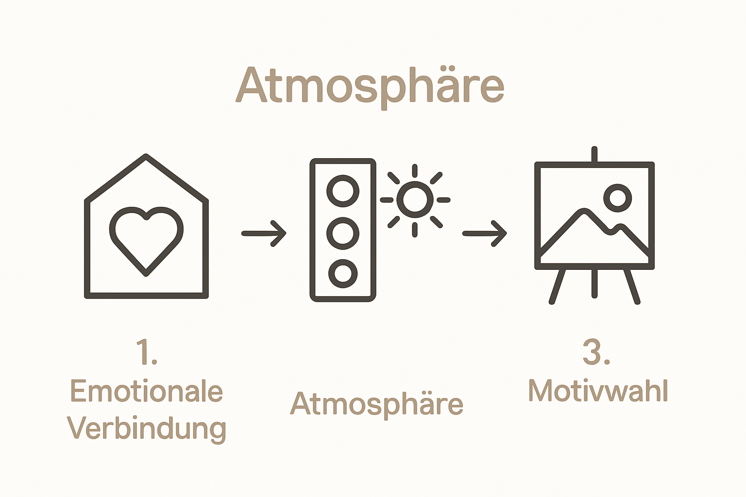Infografik zur emotionalen Motivwahl bei Leinwandbildern
