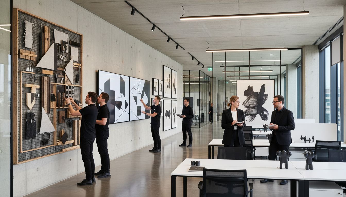 office contemporary wall art