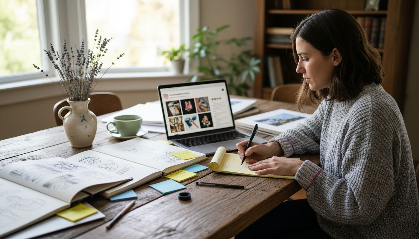 Researching and selecting custom commission artist