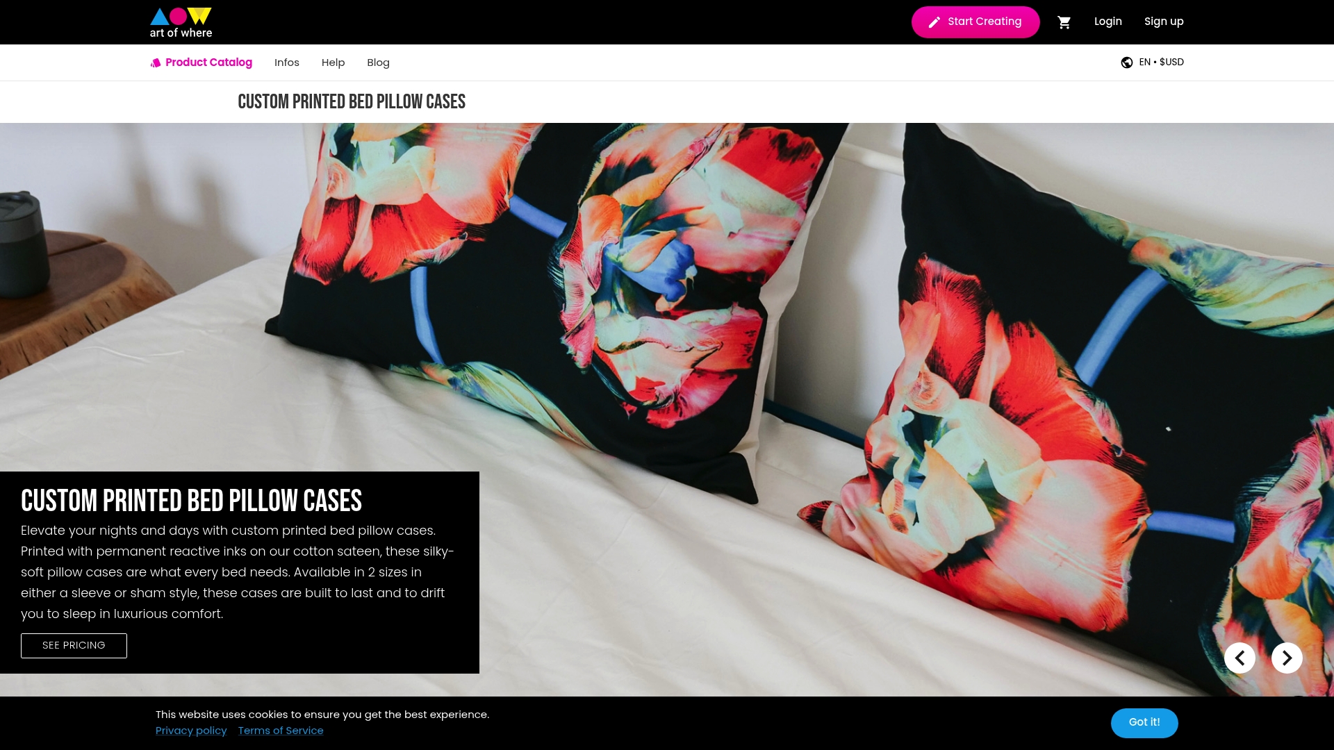 https://artofwhere.com/products/home-decor/bedding/bed-pillow-cases