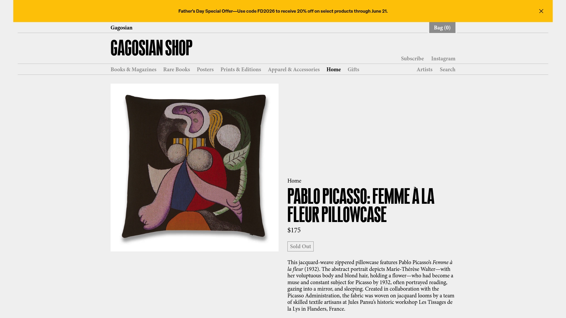 https://gagosianshop.com/products/pablo-picasso-femme-a-la-fleur-pillowcase