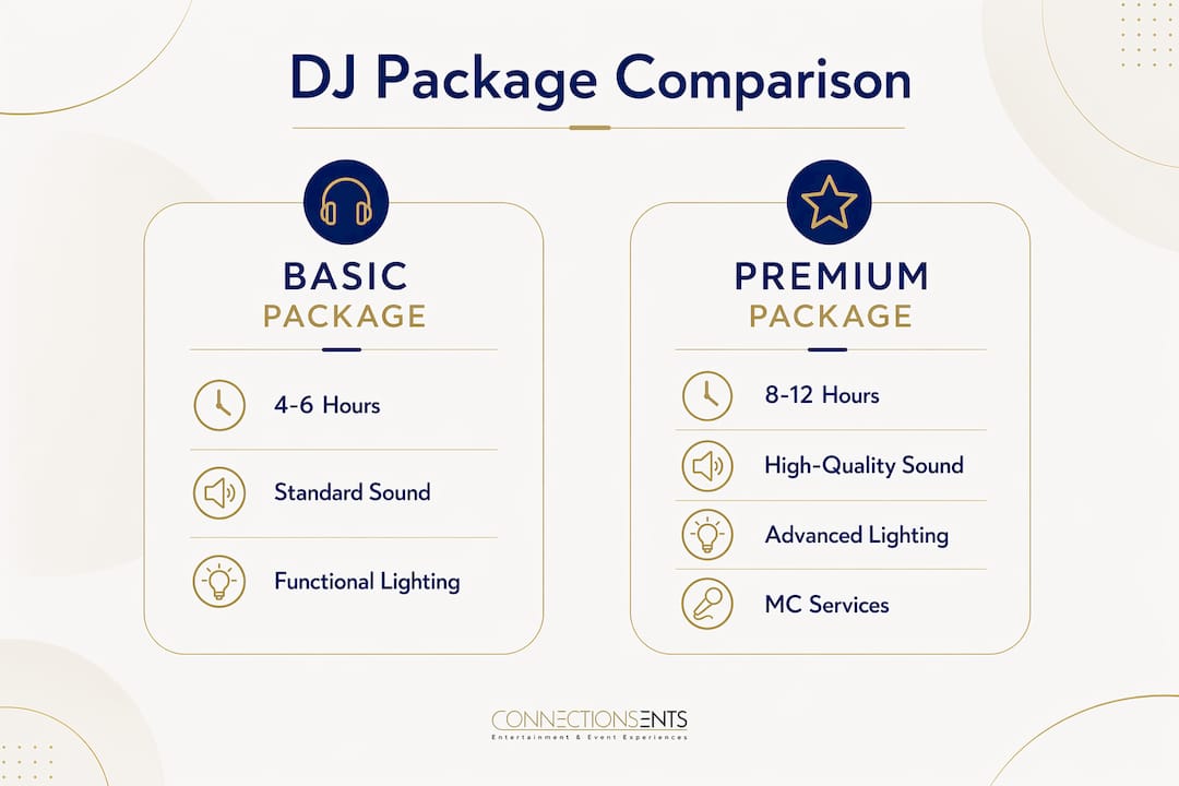 What is a party DJ package? Your 2026 guide