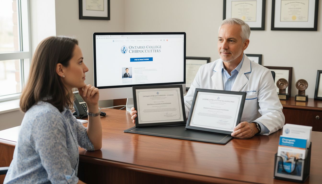 chiropractor credentials verification