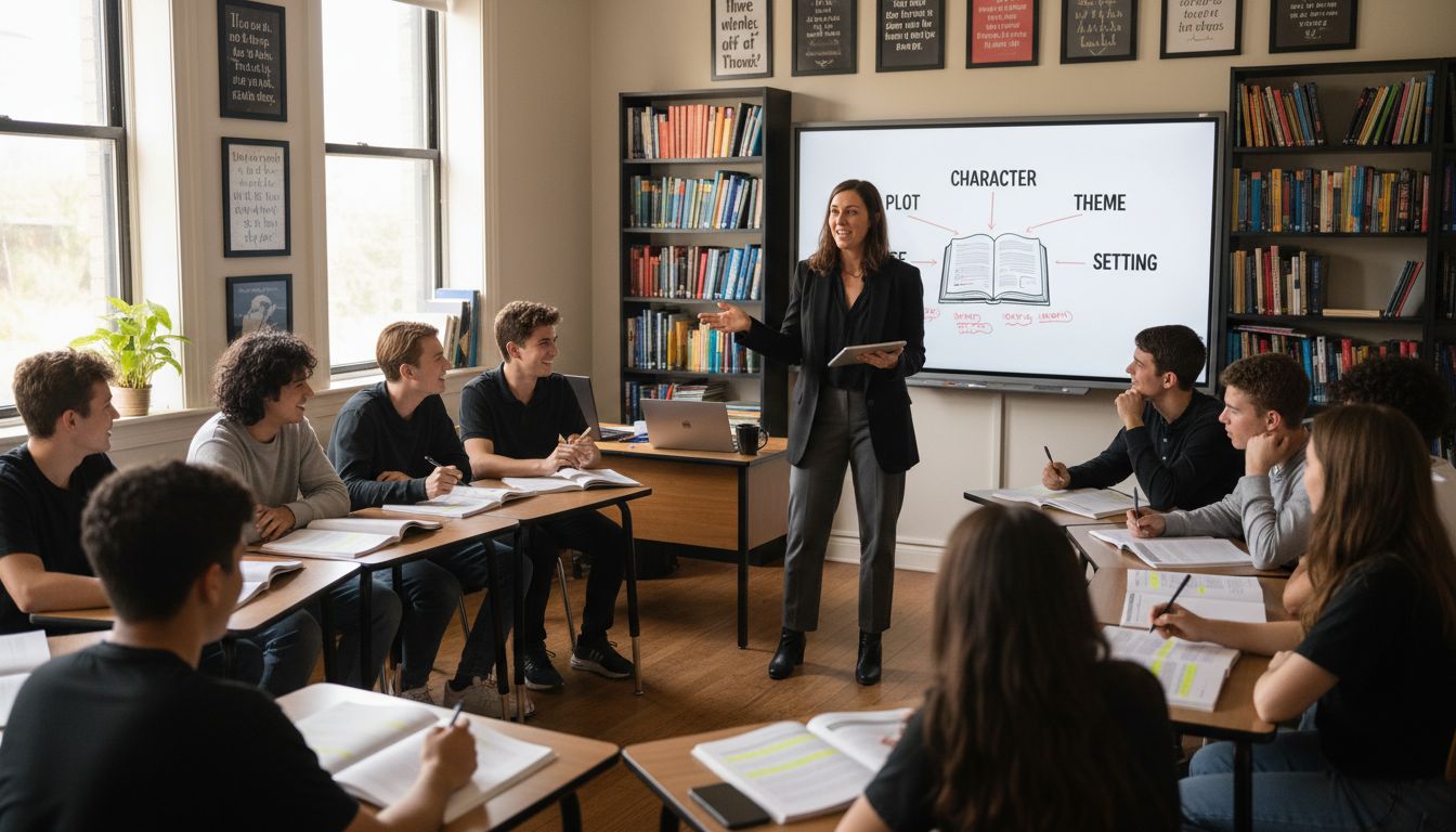 classroom short story discussion