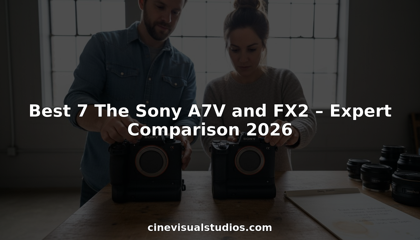 Best 7 The Sony A7V and FX2 – Expert Comparison 2026