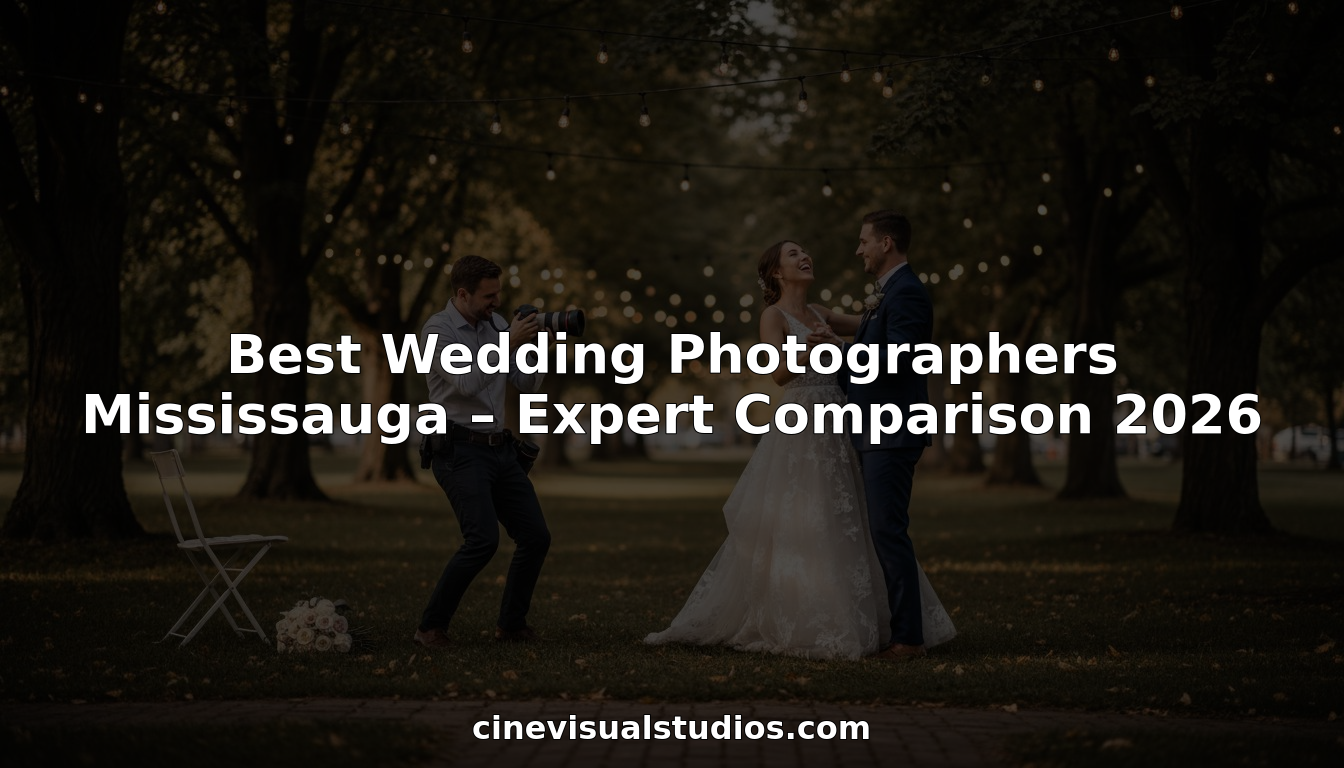 Best Wedding Photographers Mississauga – Expert Comparison 2026