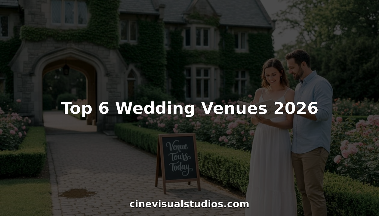 Top 6 Wedding Venues 2026
