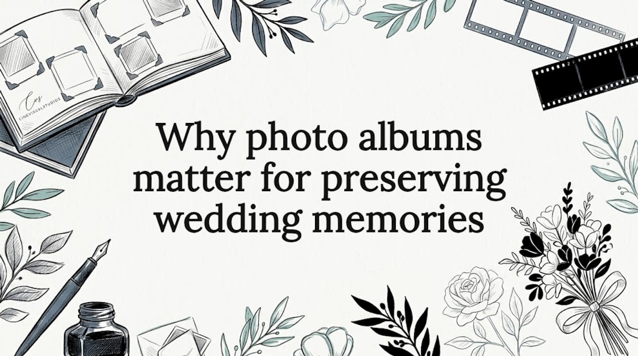Why photo albums matter for preserving wedding memories