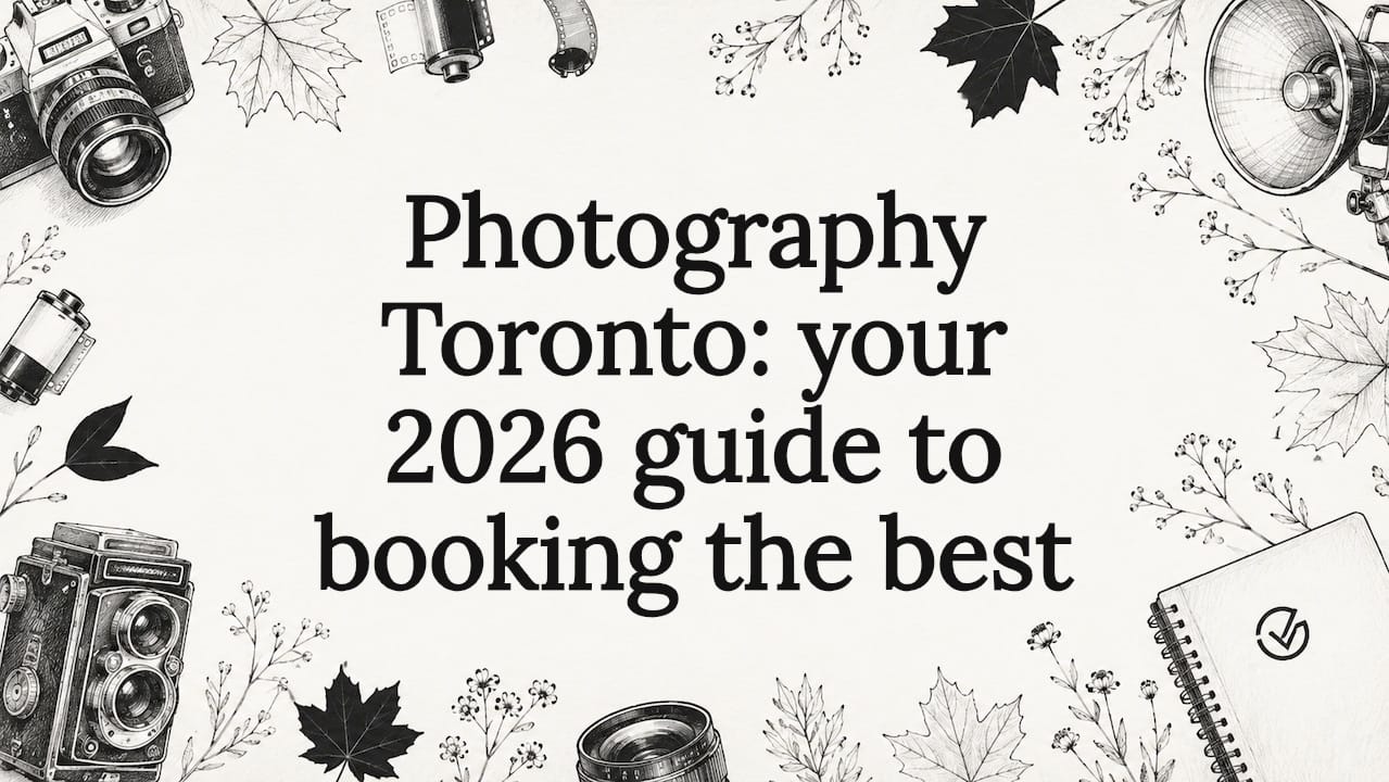 Photography Toronto: your 2026 guide to booking the best