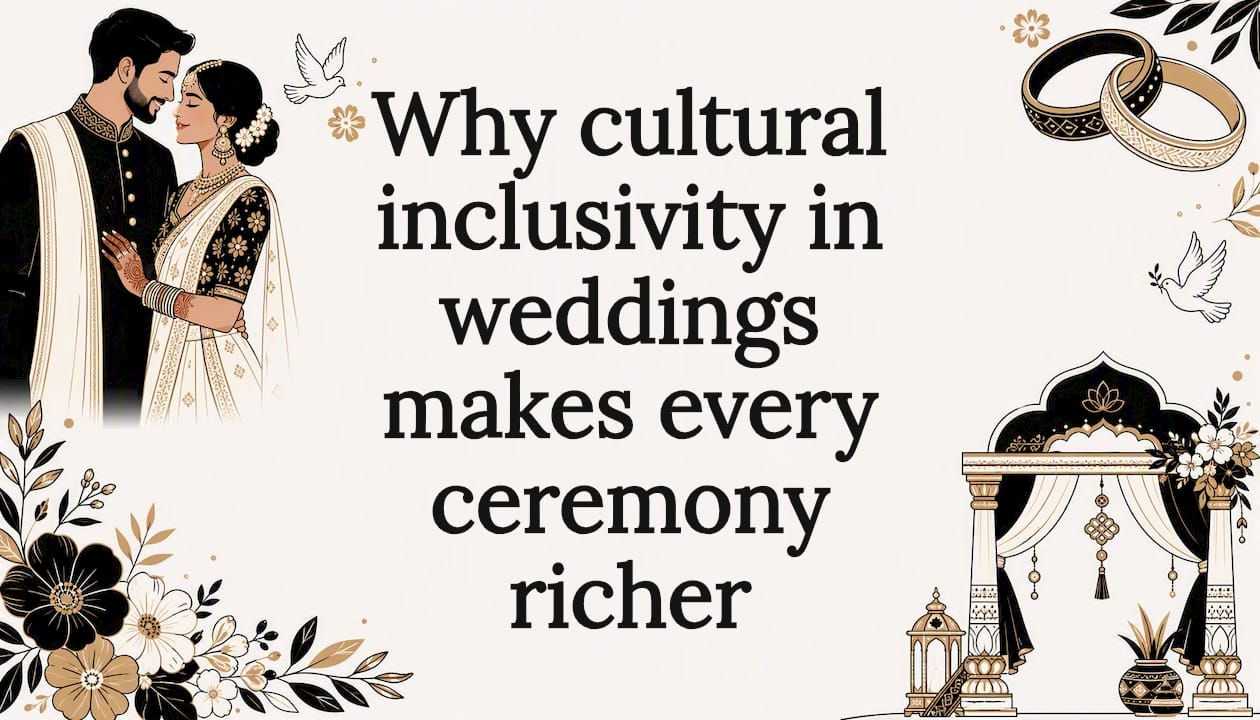 Why cultural inclusivity in weddings makes every ceremony richer