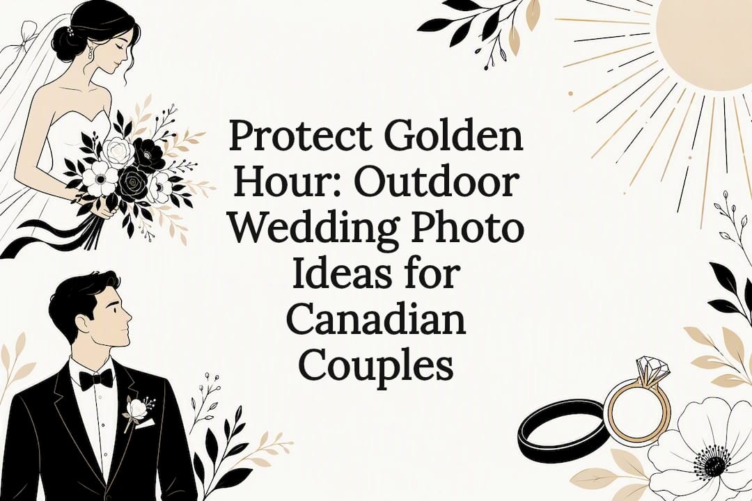 Protect Golden Hour: Outdoor Wedding Photo Ideas for Canadian Couples