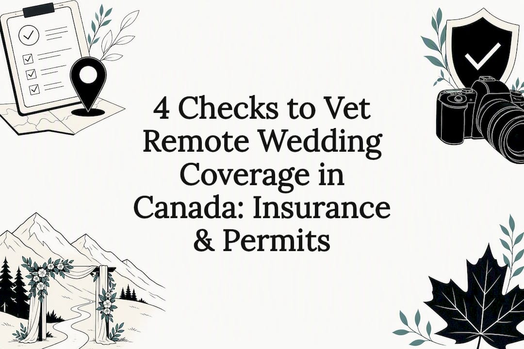 4 Checks to Vet Remote Wedding Coverage in Canada: Insurance & Permits