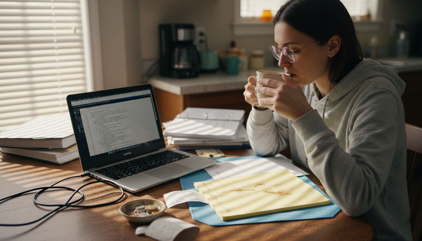 Woman securing online casino crypto transactions