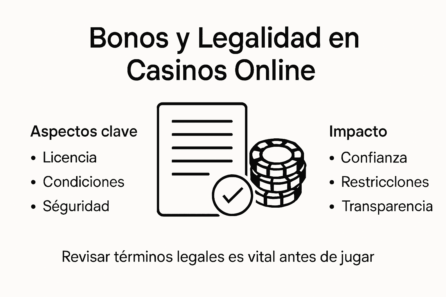 Infografía: todo lo que debes saber sobre los requisitos legales para operar casinos online