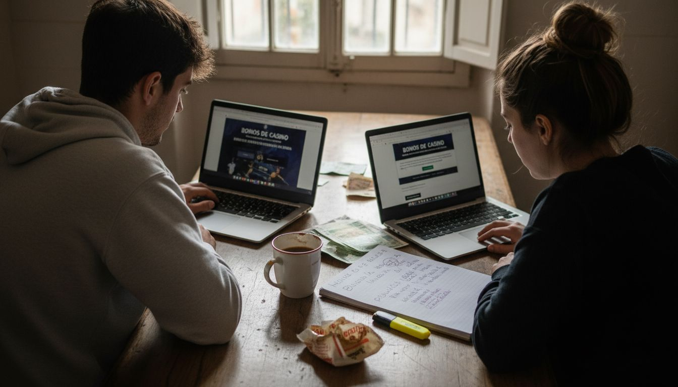 Analizando las condiciones de los bonos de casino desde la comodidad de casa