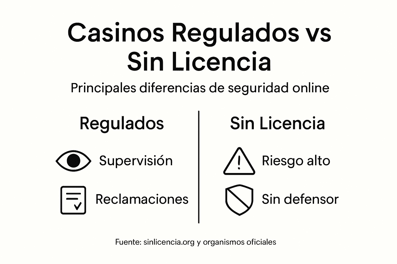 Infografía: ¿En qué se diferencian las medidas de seguridad en los casinos?