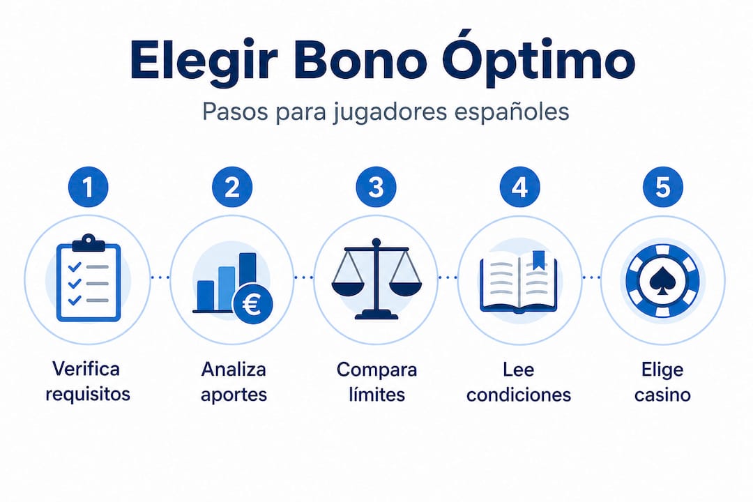Infografía: cómo escoger el bono que más te conviene paso a paso