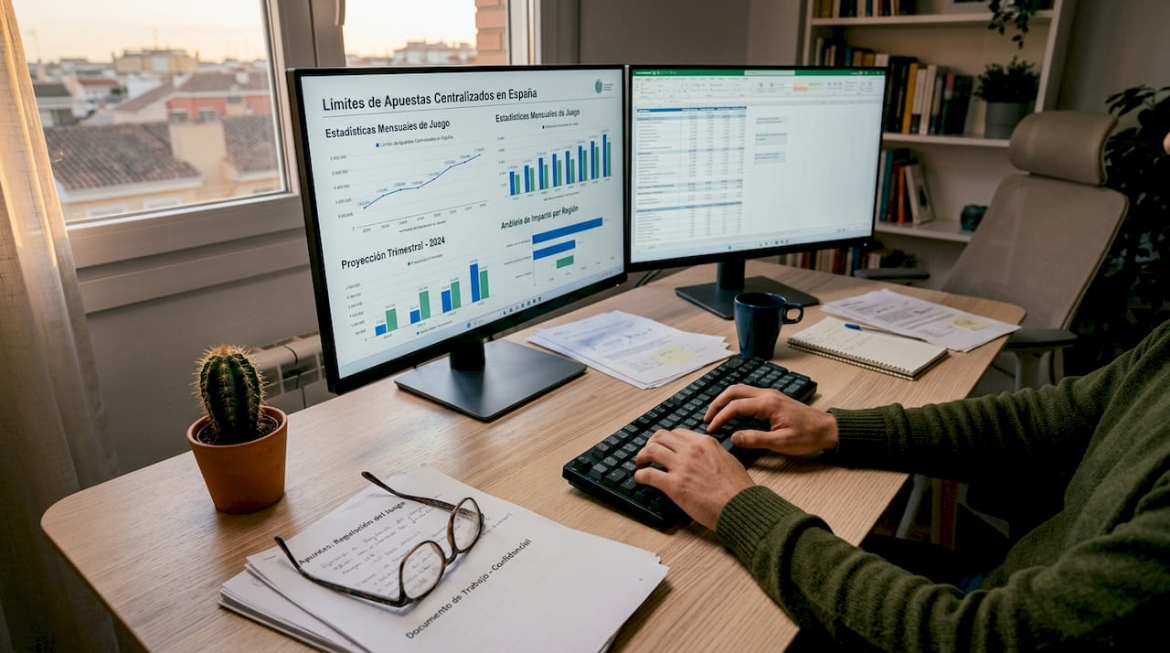 Profesional encargado de gestionar y analizar datos de un sistema centralizado de apuestas