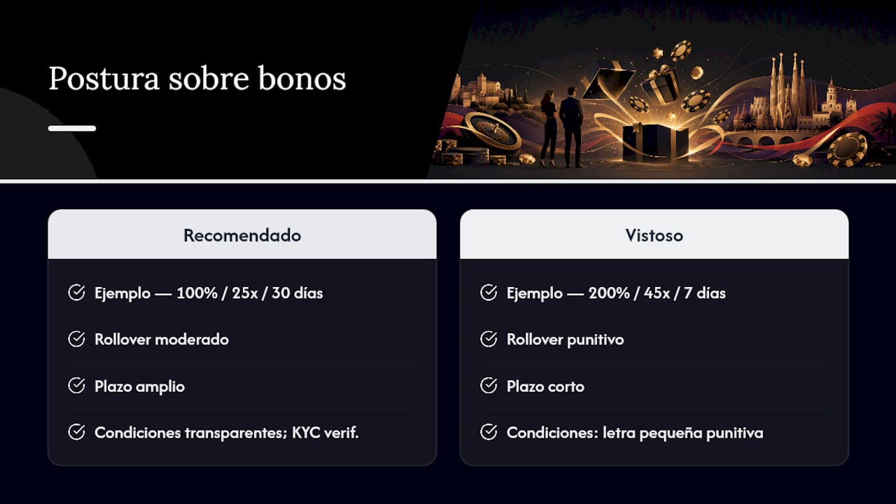 Nuestra postura sobre reclamar bonos de casino — overview diagram