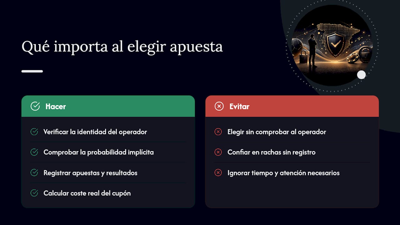 Lo que de verdad importa al elegir un tipo de apuesta — overview diagram