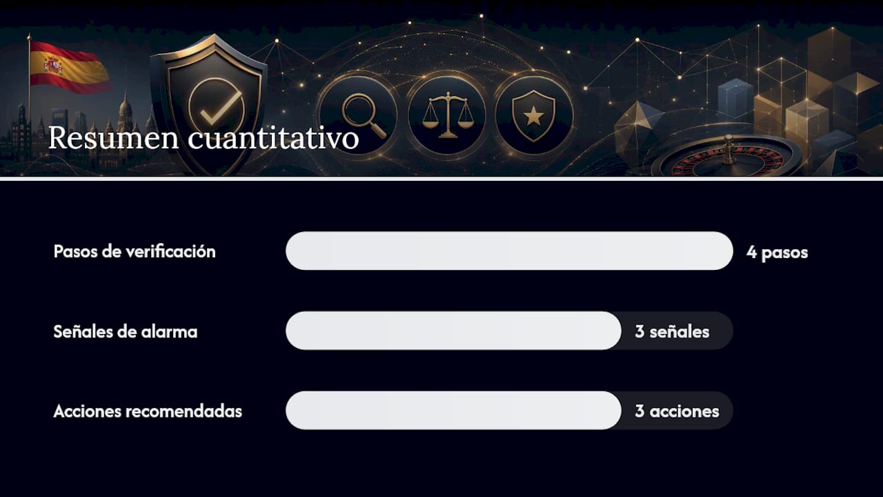 Cómo verificar la licencia y detectar sellos o dominios falsos — overview diagram