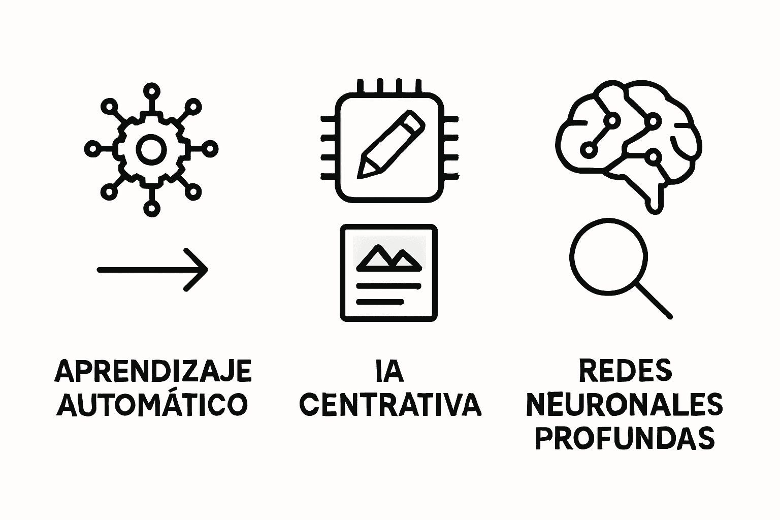 Guía visual sobre los principales modelos de inteligencia artificial aplicados al mundo empresarial