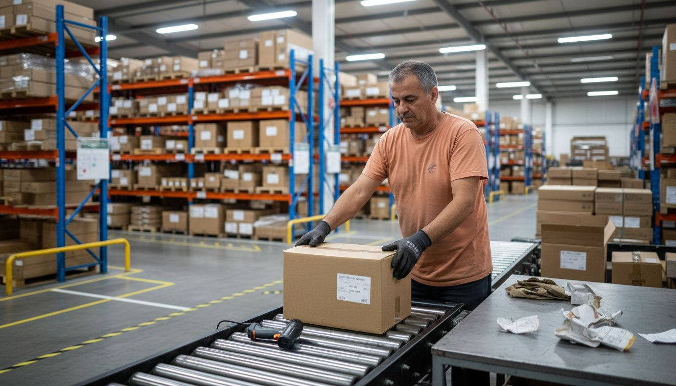 Automatización de tareas en almacenes para tiendas online