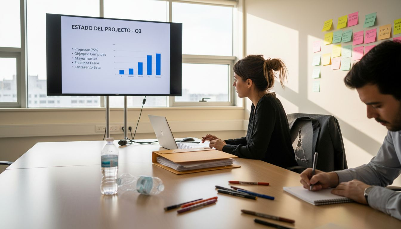 Un grupo reducido de trabajo analiza cómo incorporar la inteligencia artificial en sus proyectos.