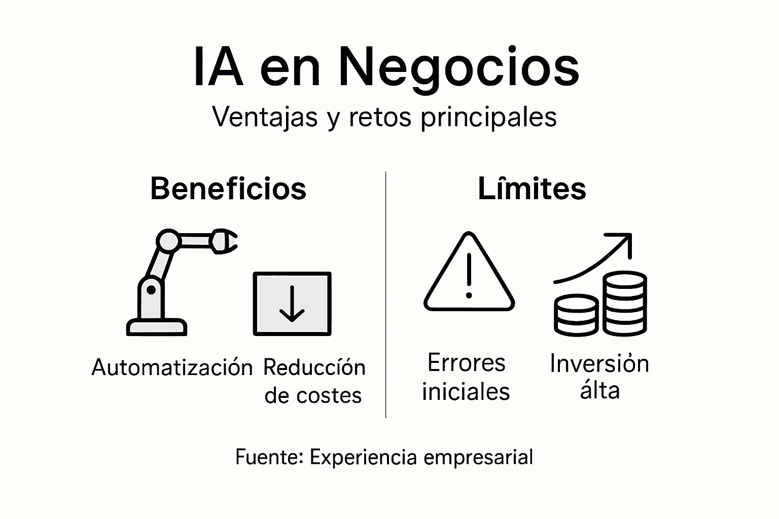 Infografía: Ventajas y desafíos de la inteligencia artificial
