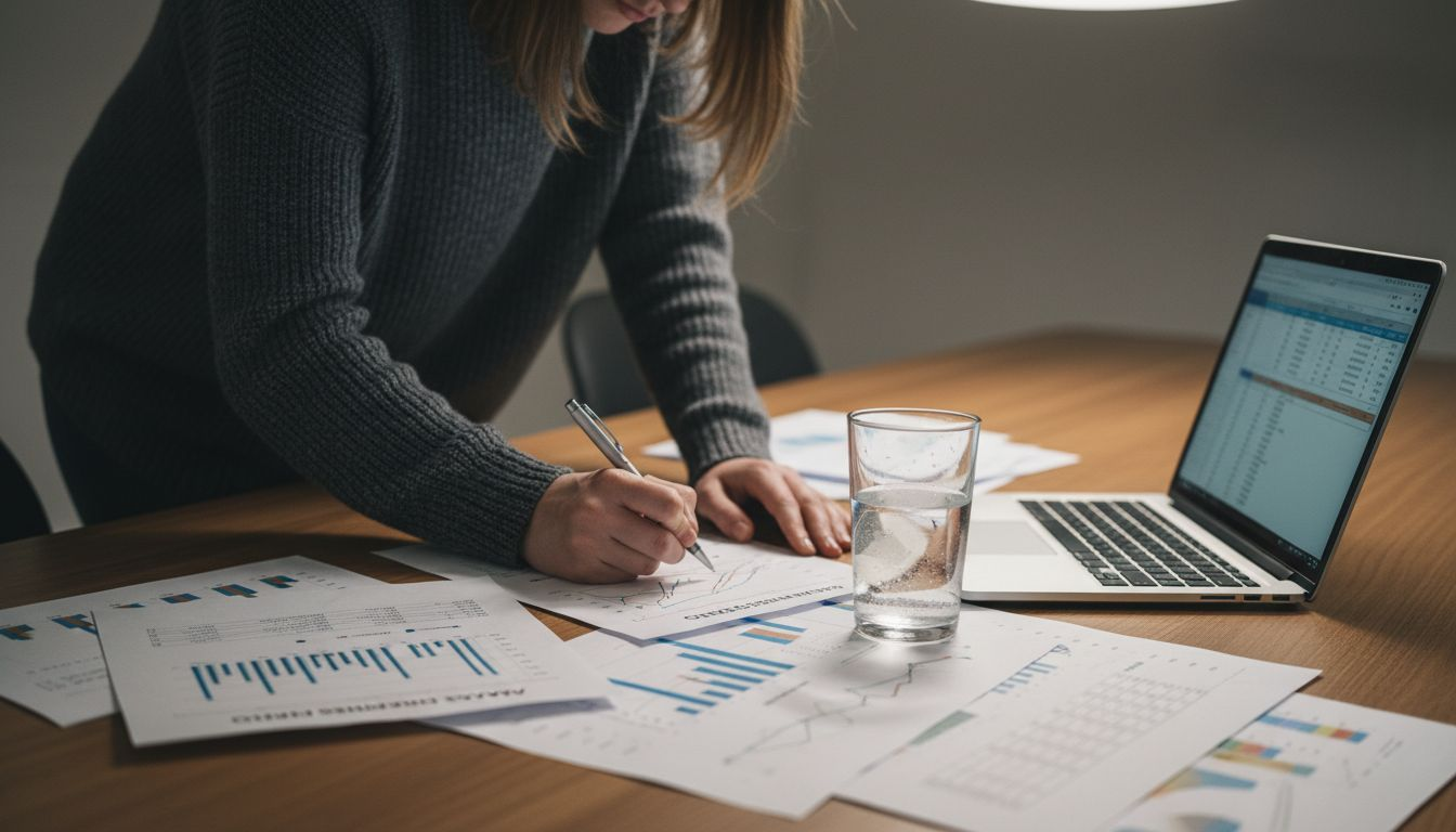 Analista revisando casos de IA viables