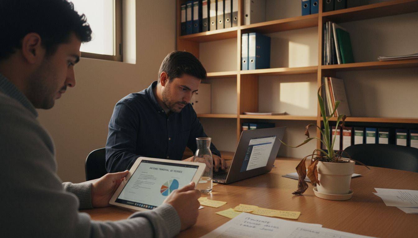 El equipo de una pyme analizando distintas aplicaciones de inteligencia artificial