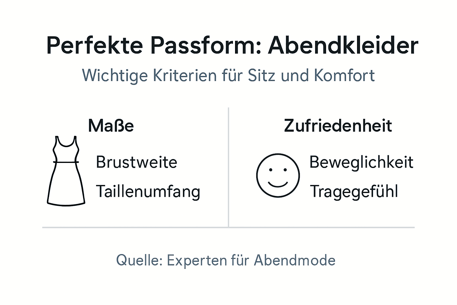 Übersicht: Welche Abendkleid-Silhouette passt zu mir?