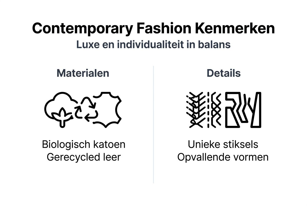 Infographic: de belangrijkste kenmerken van moderne mode
