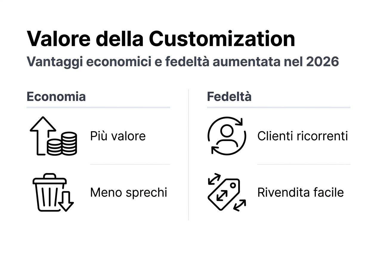 Infografica: quanto vale davvero la personalizzazione nella moda
