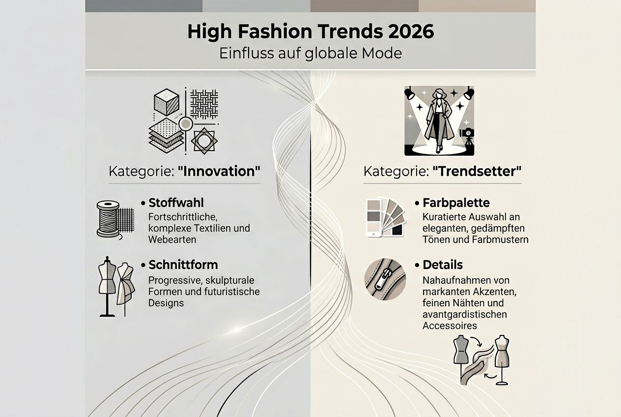 Infografik: Wie High Fashion Trends beeinflusst