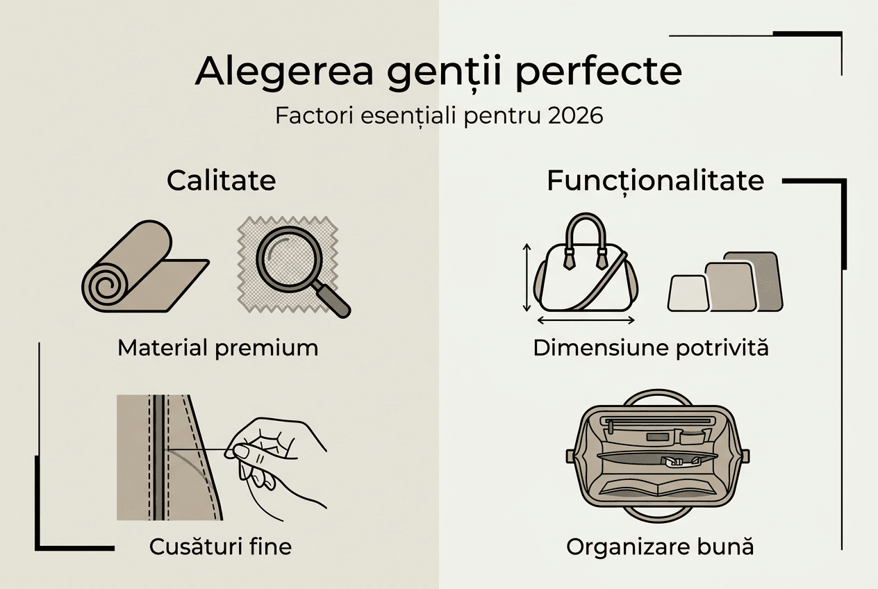 Infografic: cum să alegi geanta de designer potrivită pentru tine