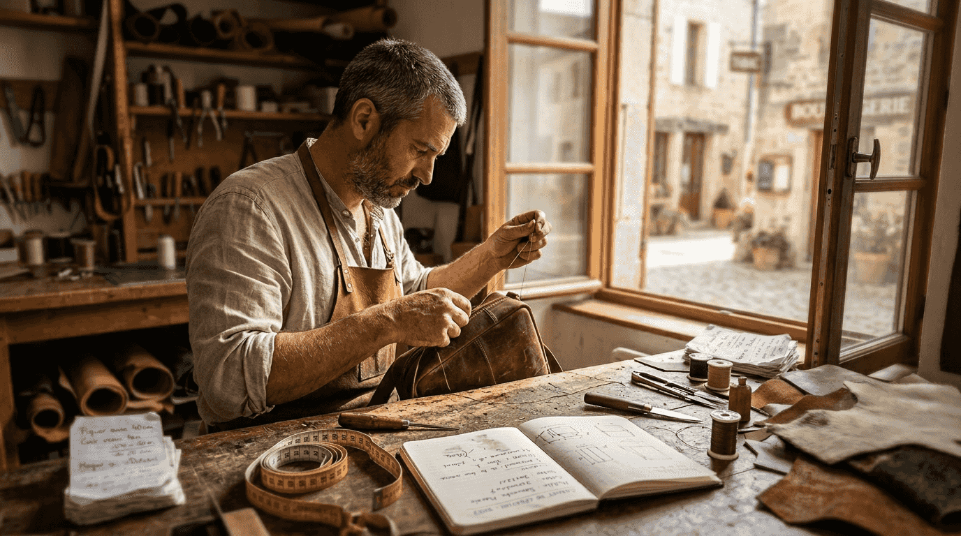 L’excellence artisanale au service de la traçabilité dans le secteur du luxe en France