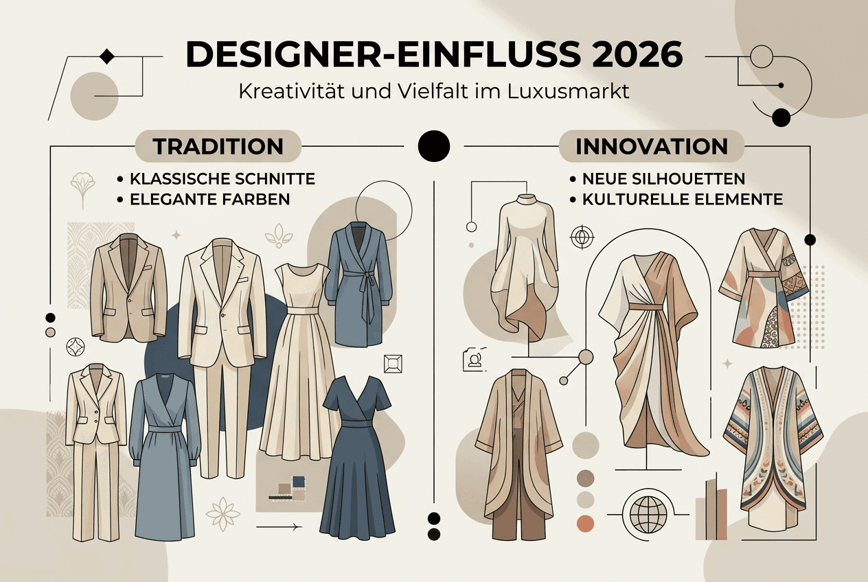 Infografik: Wie Designer den Modestil 2026 prägen