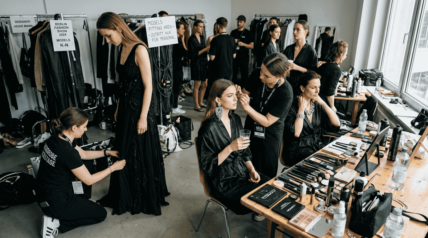 Hinter den Kulissen der Modenschau: Einblicke ins Zusammenspiel von Models und Stylisten