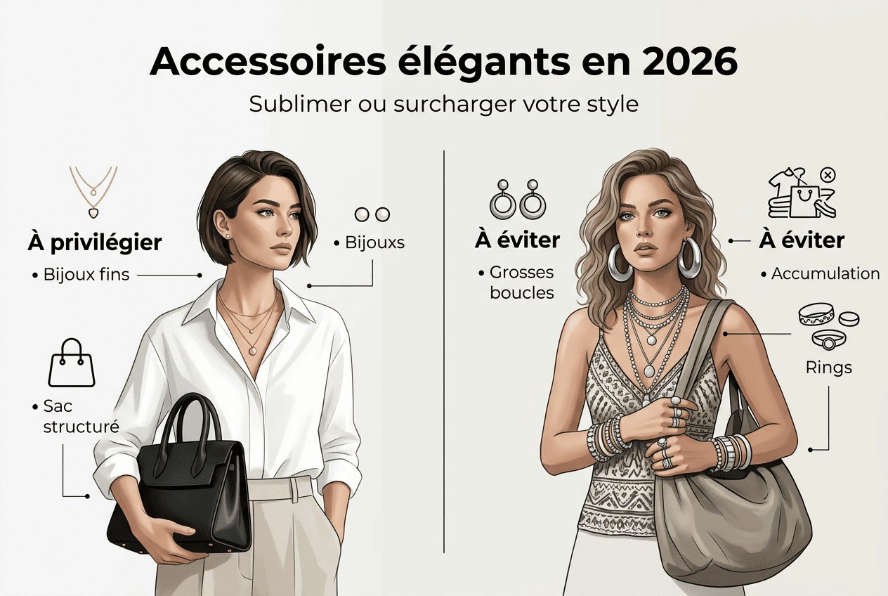 Infographie : le match des accessoires chic