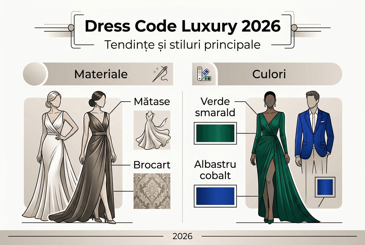 Infografic: cele mai noi tendințe și stiluri de lux pentru anul 2026