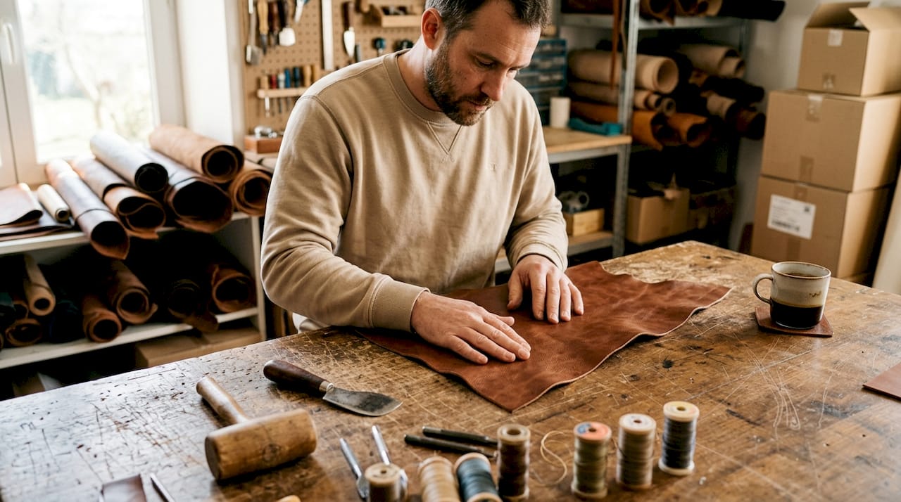 La maroquinerie haut de gamme se distingue par un savoir-faire artisanal exceptionnel et le choix de matériaux nobles.