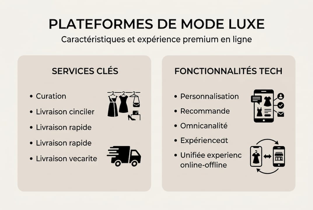 Panorama des services et innovations technologiques dans l’univers des plateformes de luxe