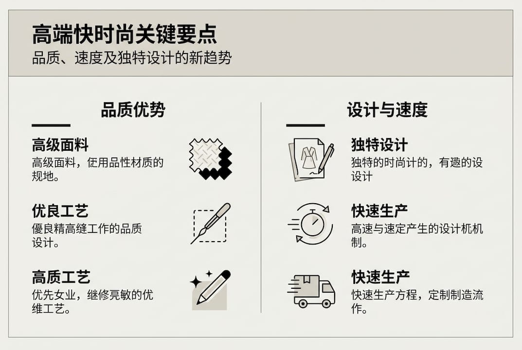 高端快时尚核心要素一图掌握