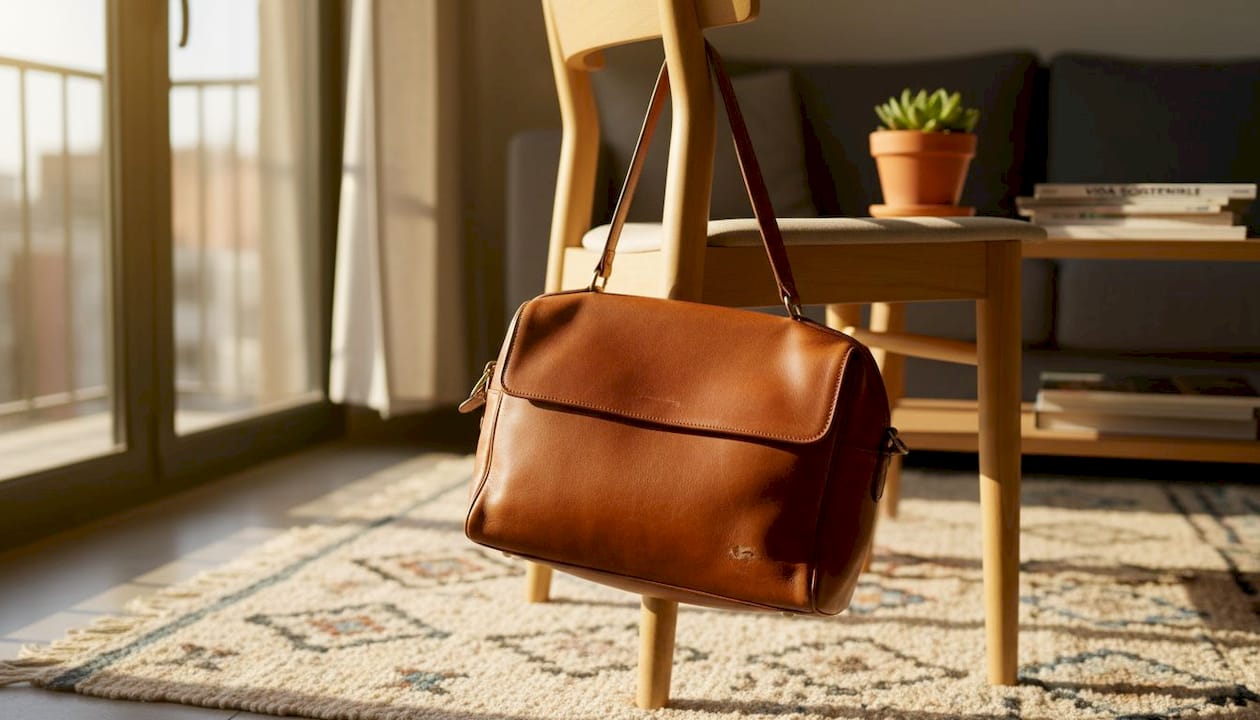 Un bolso exclusivo y resistente que aporta elegancia a tu salón