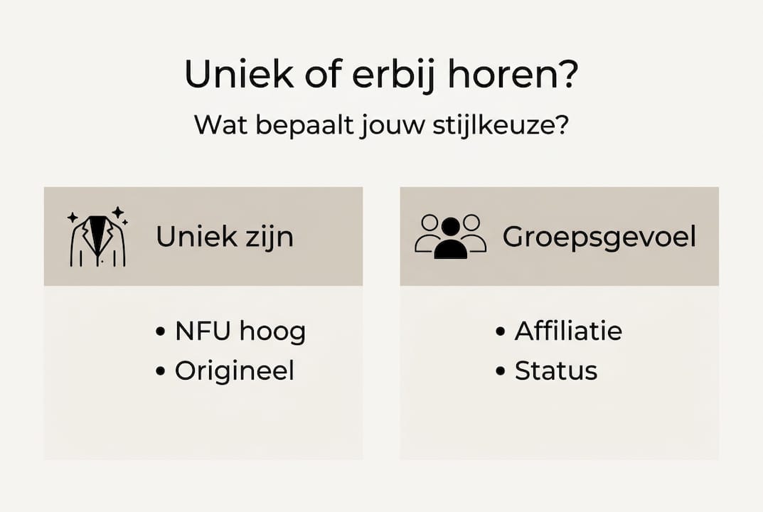 Infographic: Opvallen met je eigen stijl of opgaan in de modetrends?