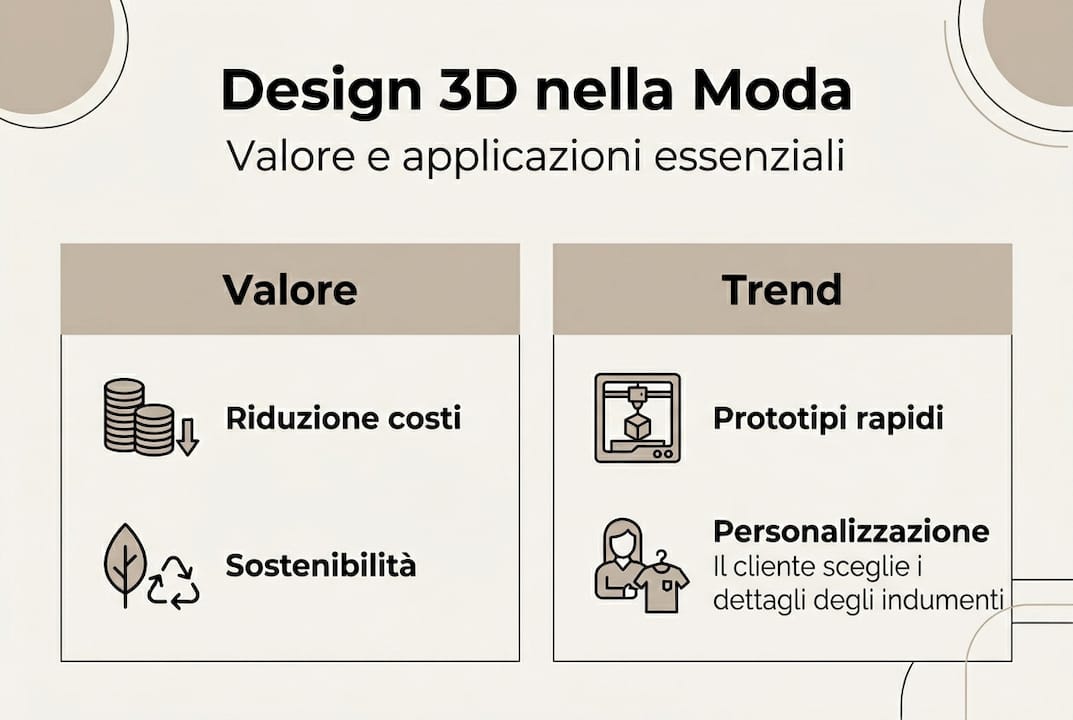 Infografica: il valore e le tendenze del design 3D