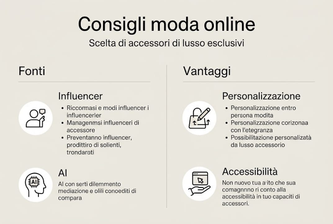 Infografica: i consigli imperdibili per lo shopping di moda di lusso online